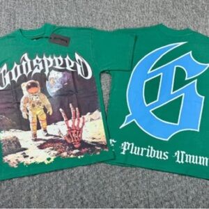 Godspeed Green Graphic Men's Tee